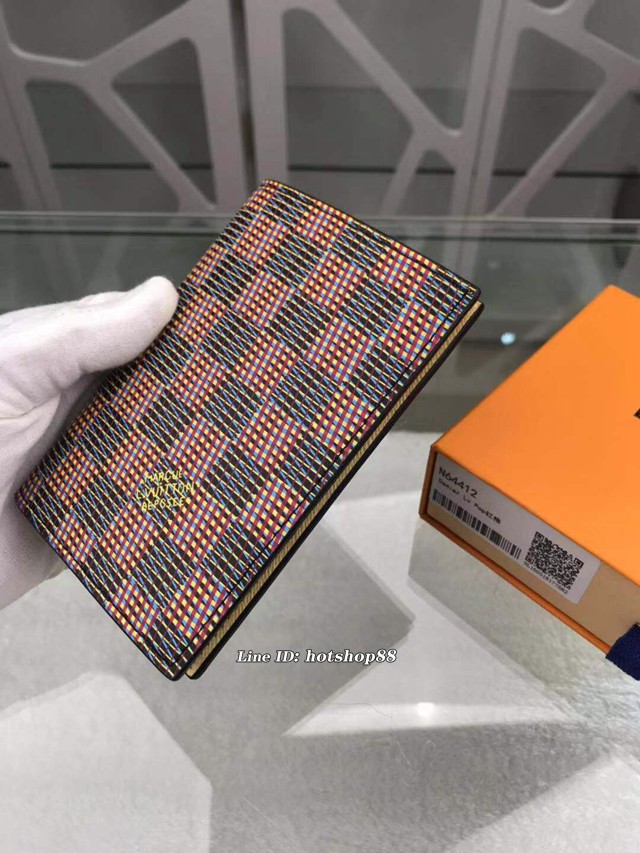 路易威登LV護照夾 N64412紅格 2019秋冬新款護照夾 LV護照封套 xxlv1902